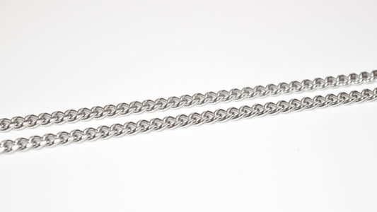 Kedjehalsband | 3,5-5 mm Silver