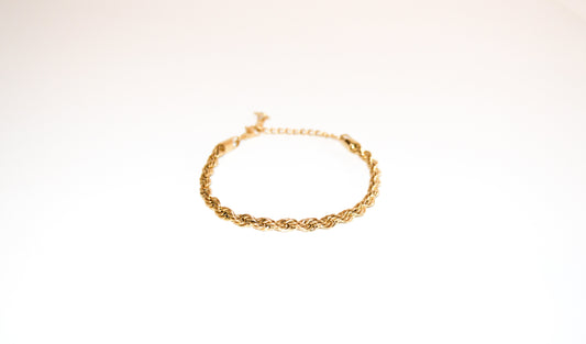 Cordell-Armband | Guld 4-5 mm
