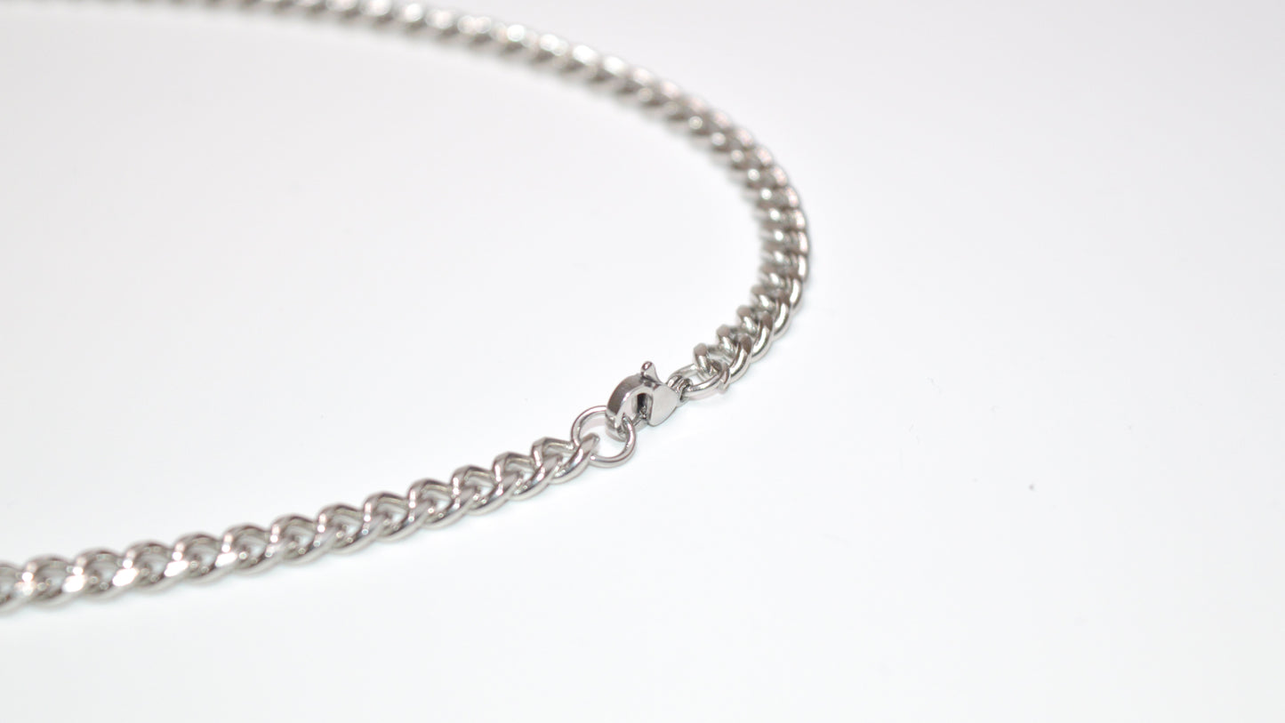 Kedjehalsband | 3,5-5 mm Silver