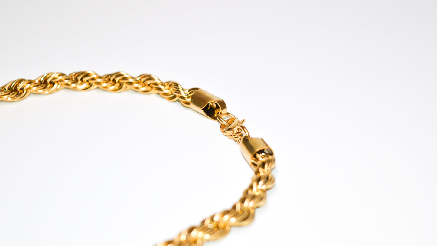 Cordell-halsband | 2-8mm Guld