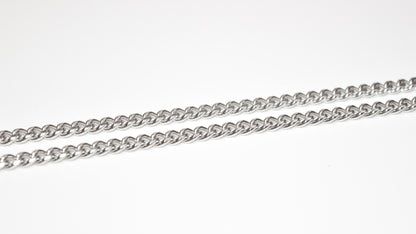 Kedjehalsband | 3,5-5 mm Silver