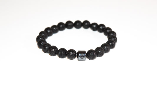 Marmor-Armband | Lava