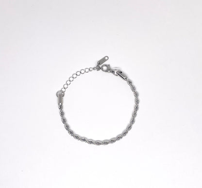 Cordell-Armband | Silver 4-5mm