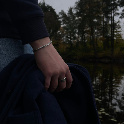 Cordell-Armband | Silver 4-5mm